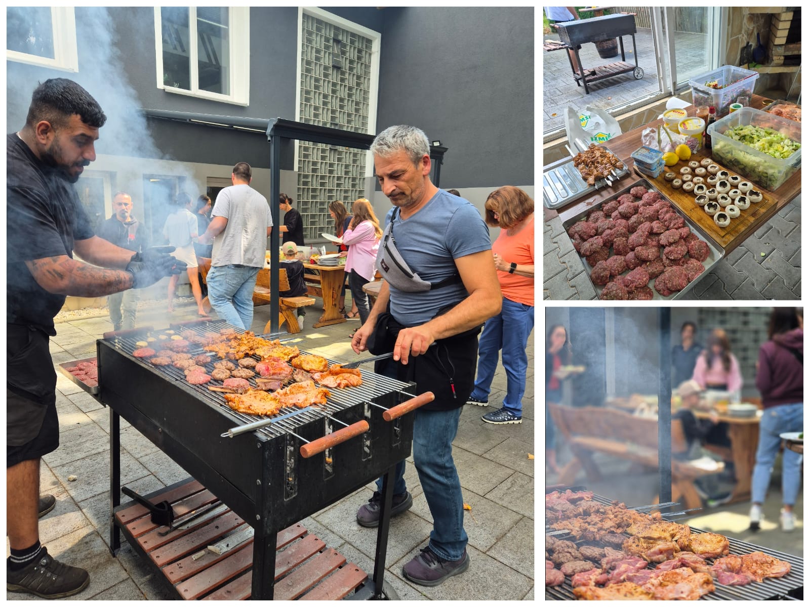 Barbecue time at A+H
