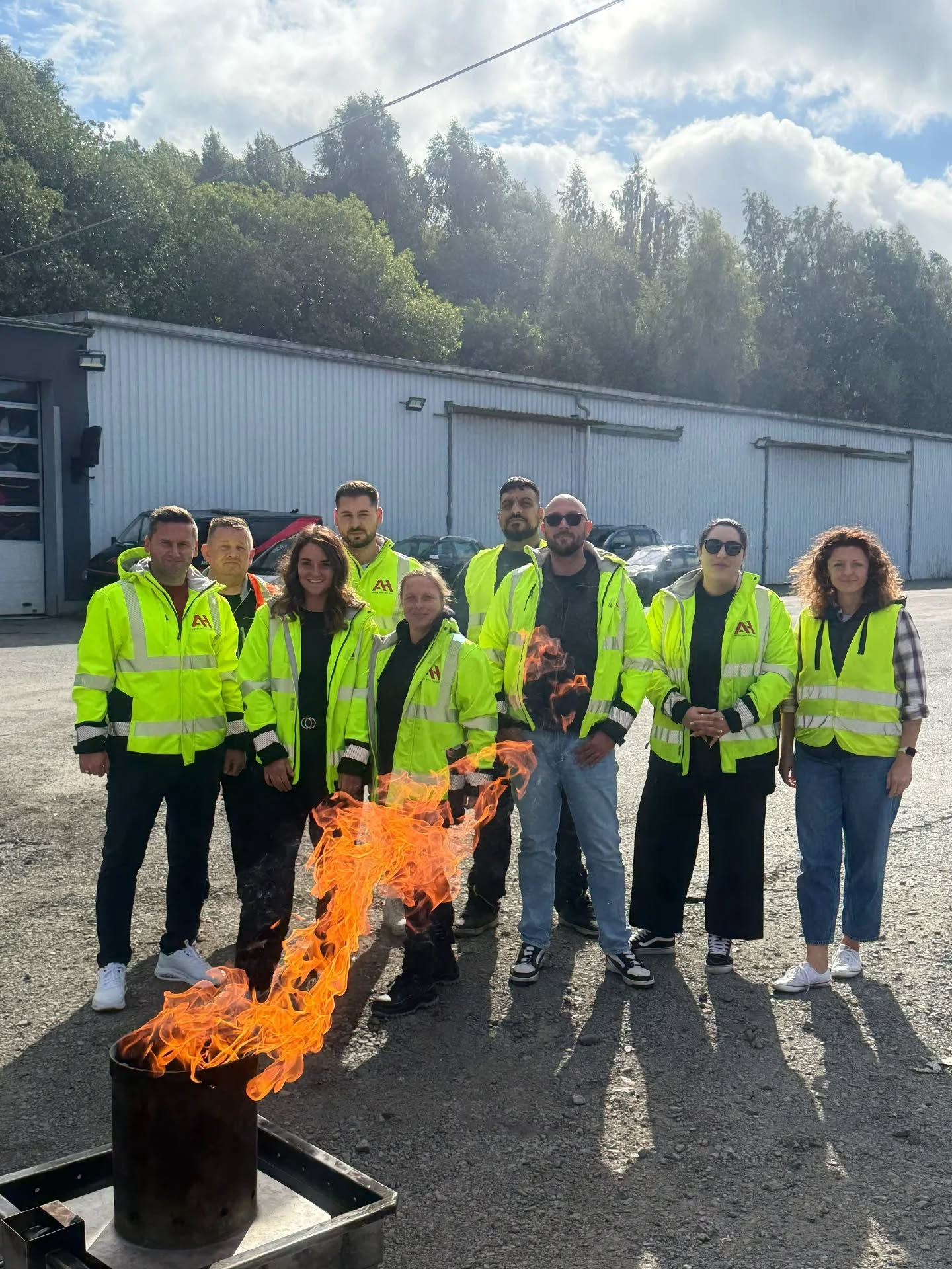 Brandschutzhelfer-Schulung bei uns im Unternehmen
